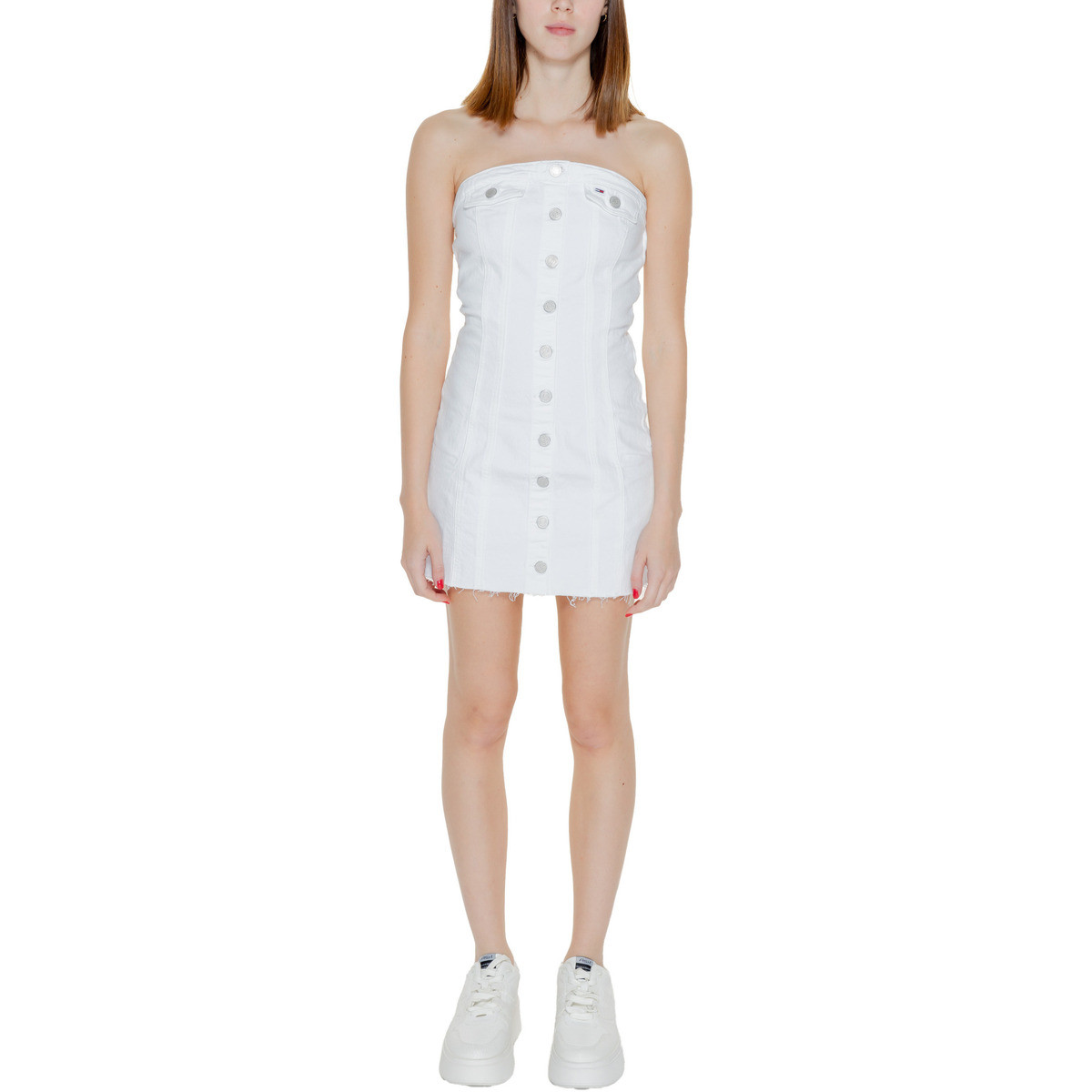 Tommy Hilfiger  MINI BUSTIER DW0DW18118  Bílá