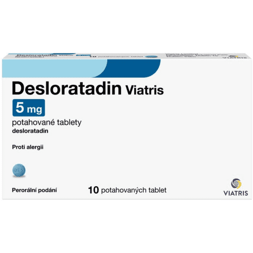 Desloratadin Viatris 5mg potahované tablety 10