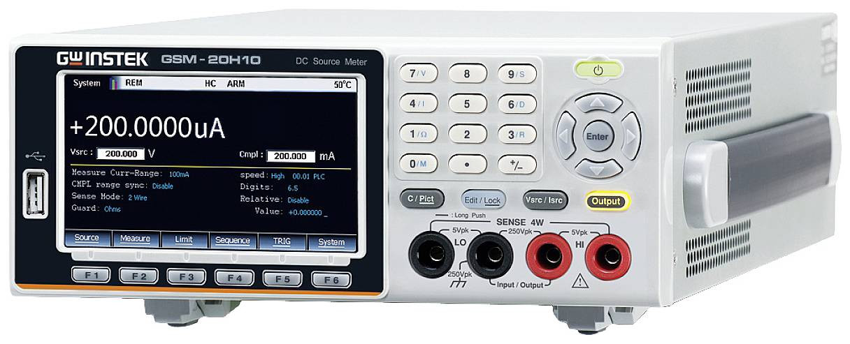 GW Instek GSM-20H10 laboratorní zdroj s nastavitelným napětím, 01SM20H110GS