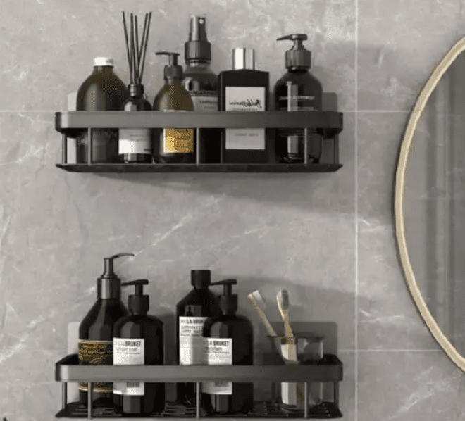 Sada 2 ks černých závěsných organizérů ONYX