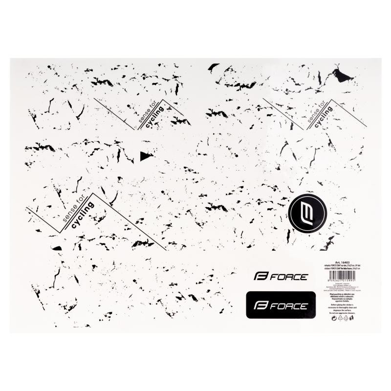 Force Nálepky COAT na rám, 37x27cm, UV lak