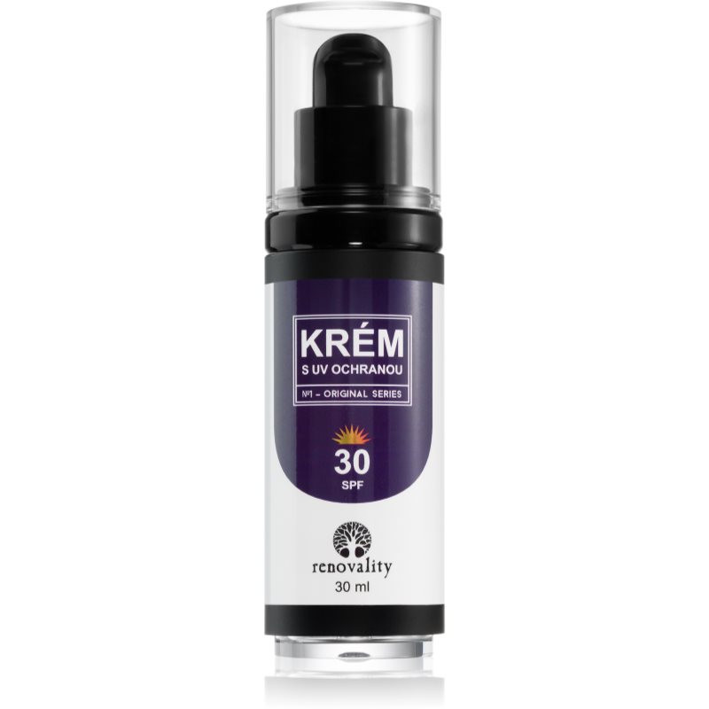 Renovality Minerální krém s UV ochranou pleťový krém SPF 30 30 ml