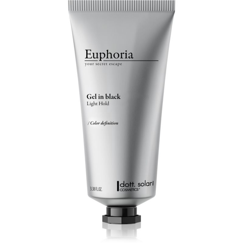 Euphoria Gel in Black stylingový gel pro tmavé vlasy pro muže 100 ks