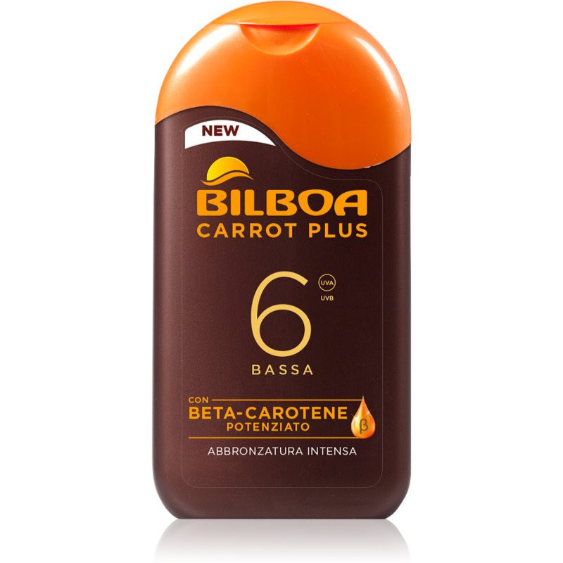 Bilboa Carrot Plus opalovací mléko SPF 6 200 ml