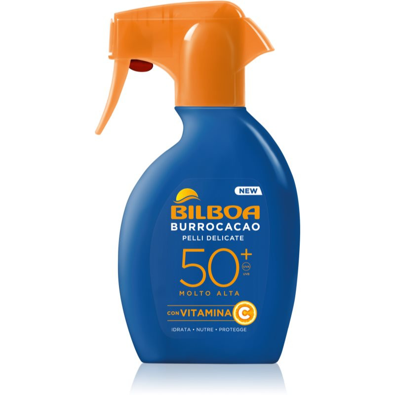 Bilboa Burrocacao opalovací sprej SPF 50+ 250 ml