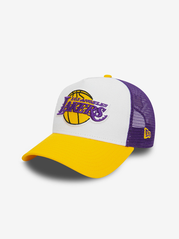 New Era Los Angeles Lakers NBA 9Forty Trucker Kšiltovka Bílá