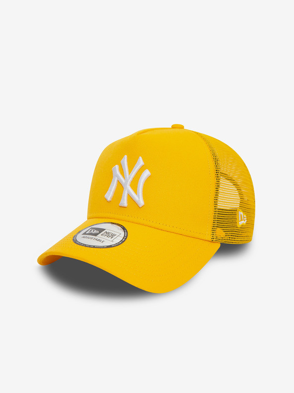 New Era New York Yankees League Essential A-Frame Trucker Kšiltovka Žlutá