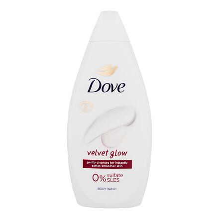 Dove Velvet Glow Body Wash vyživující sprchový gel 450 ml pro ženy