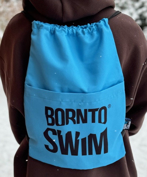 Plavecký vak BornToSwim Swimbag Modrá