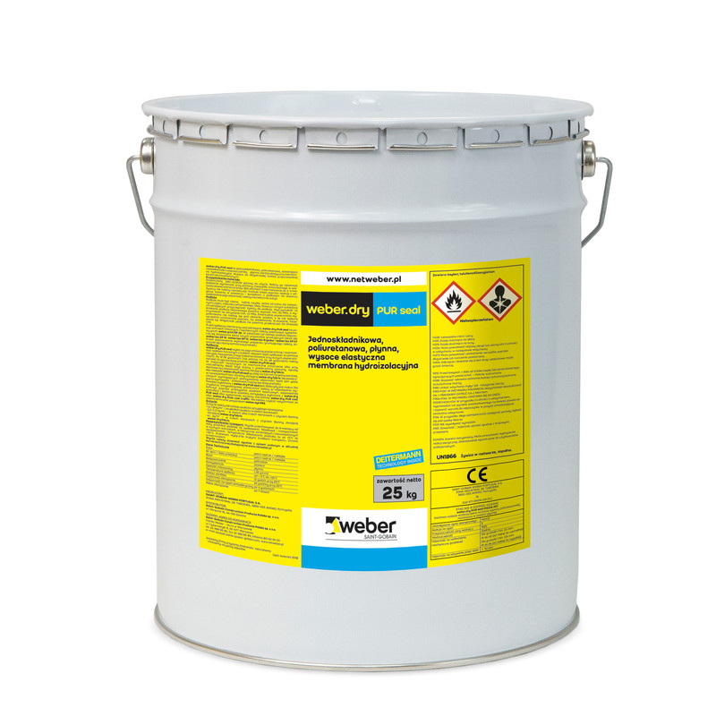 Hydroizolace weberdry PUR seal 25 kg