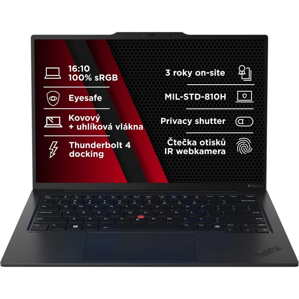 Lenovo ThinkPad X1 Carbon Gen 12 (21KC0061CK) černý