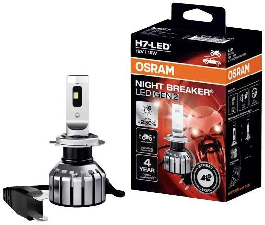 OSRAM 64210DWNBG2 LED svítidlo Night Breaker® LED H7 16 W 12 V