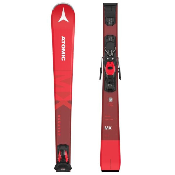 Atomic REDSTER MX + M 10 GW Sjezdové lyže, červená, velikost