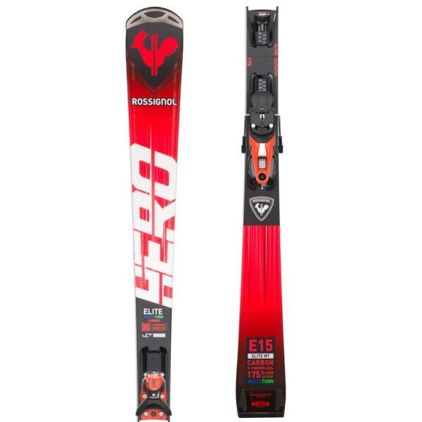 Rossignol HERO ELITE MT CA KONECT + NX12 KONECT GW B80 Sjezdové lyže, červená, velikost