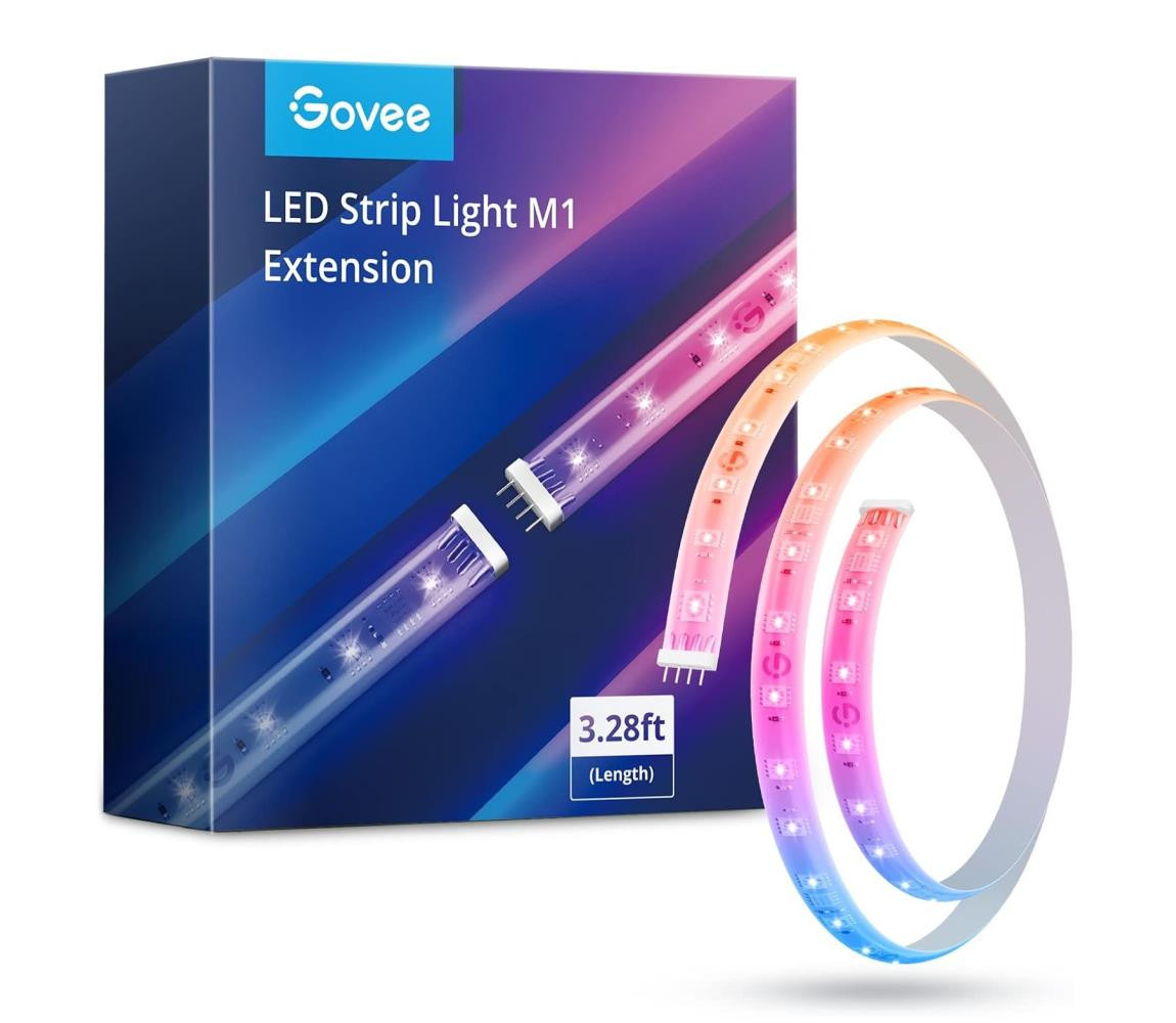 Govee Govee - M1 PRO PREMIUM Smart RGBICW+ LED prodlužovací pásek 1m Wi-Fi Matter