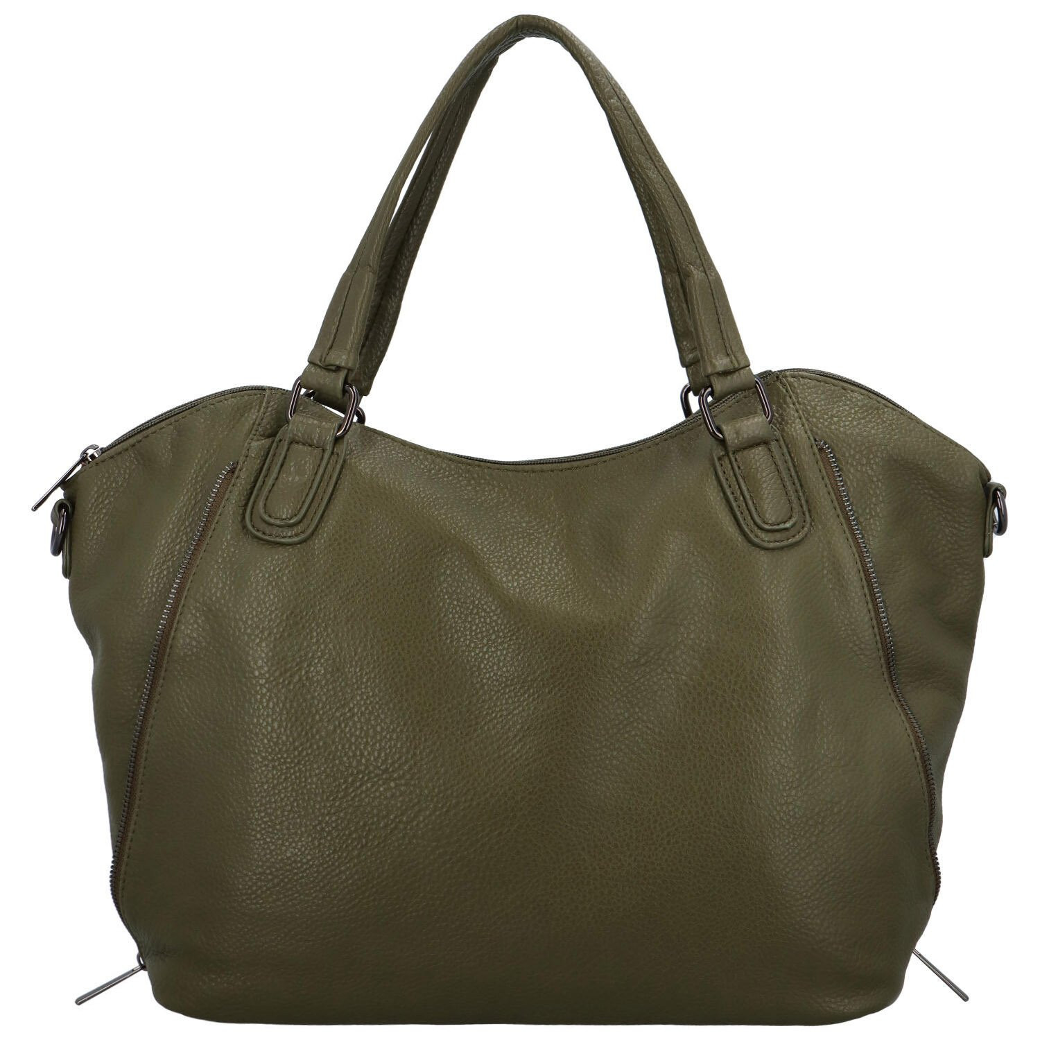 Dámská kabelka na rameno khaki - Paolo bags Wahidas Khaki