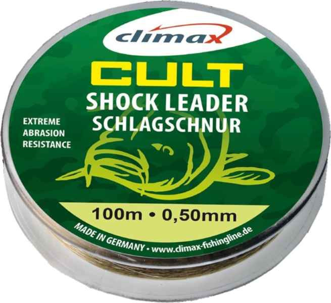 CLIMAX šokový silon 100m - CULT Shock Leader 0,50mm