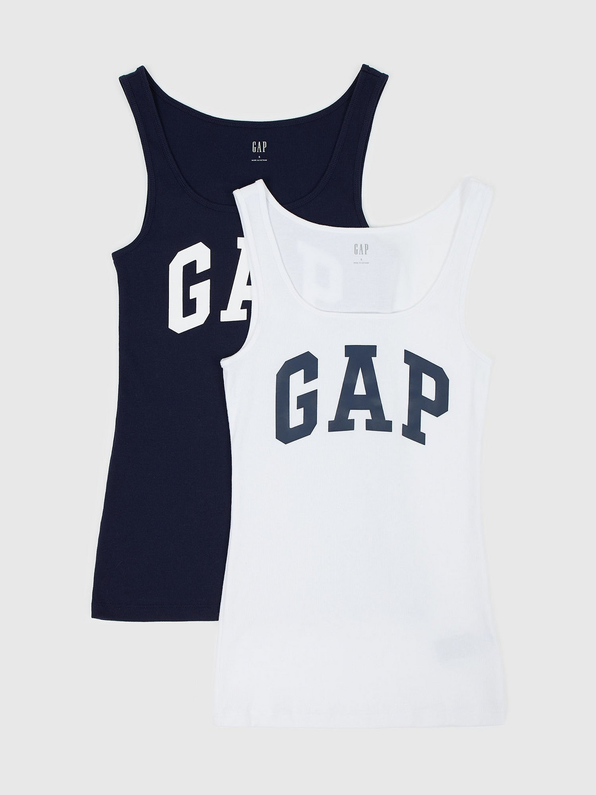 Barevné dámské tílko GAP Logo tank, 2ks