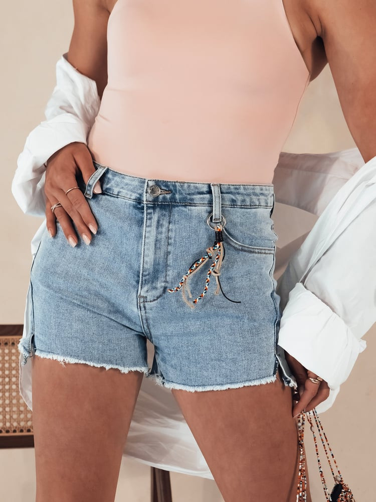 STREETVIBE dámské džínové kraťasy modré Dstreet