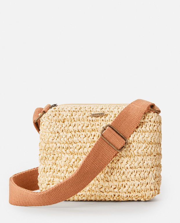 Kabelka Rip Curl ESSENTIALS STRAW CROSSBODY Natural