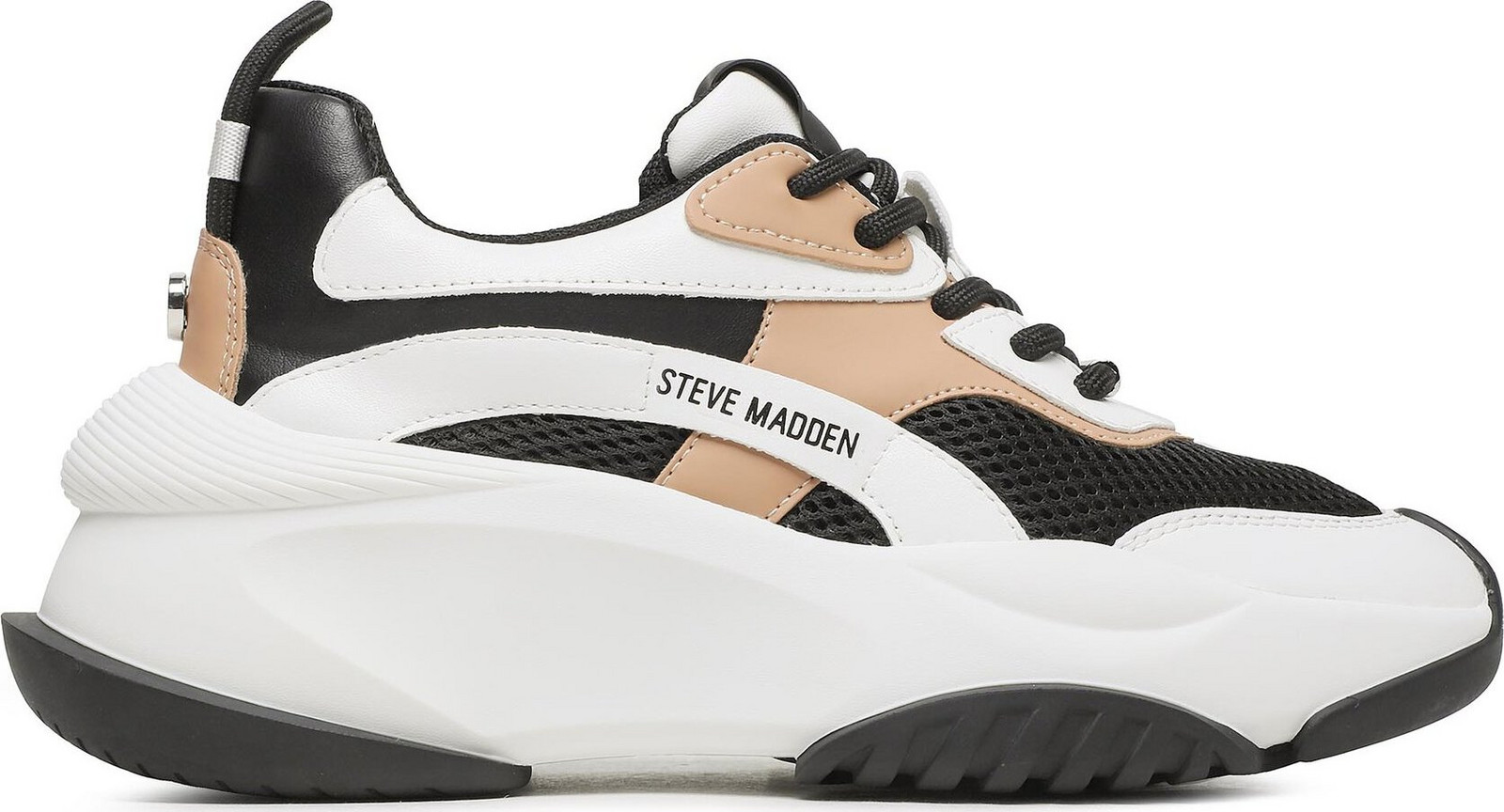 Sneakersy Steve Madden Belissimo Sneaker SM11002623 SM11002623-054 Černá