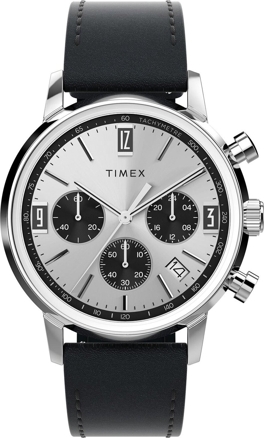 Hodinky Timex Marlin Chronograph TW2W10300 Černá