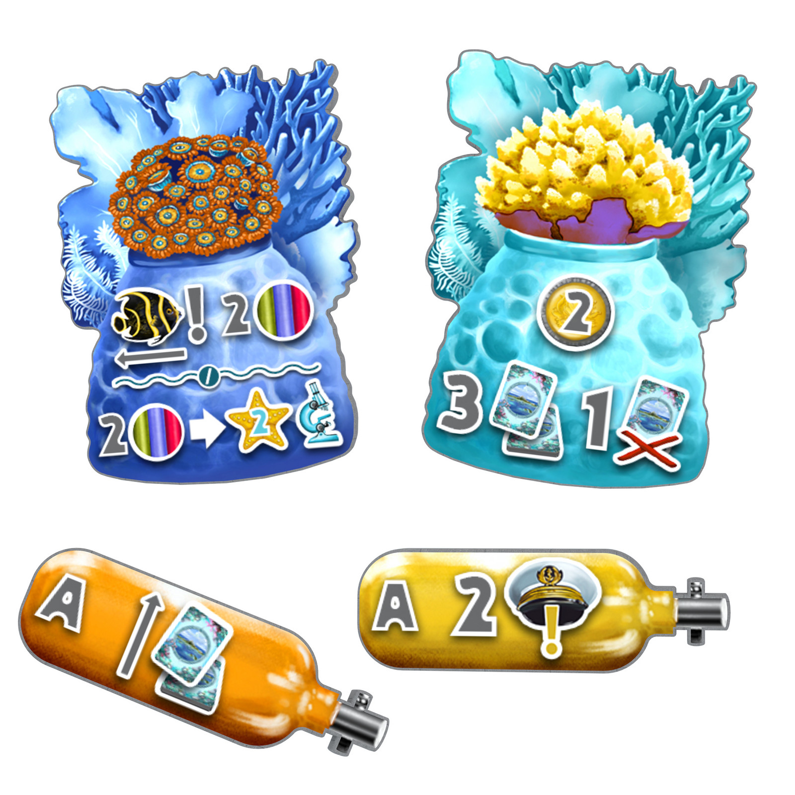 Zachraňte korály - Nové dílky moře minirozšíření / Reef Project - New Sea Tiles Promo