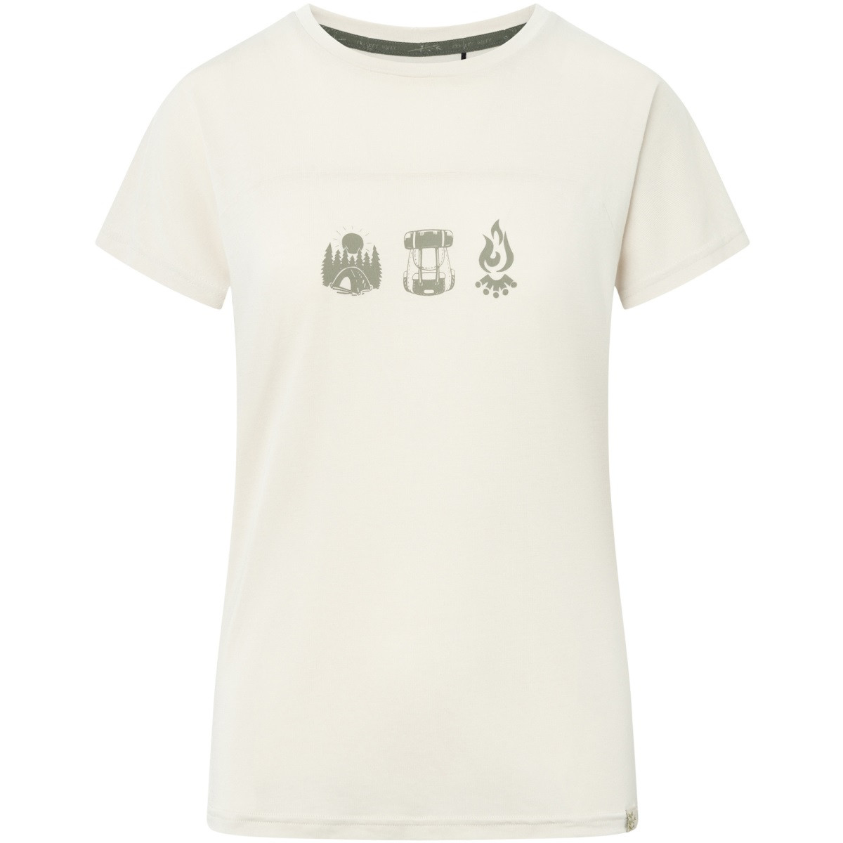 Dámské tričko z bambusu viking likelo béžová xs