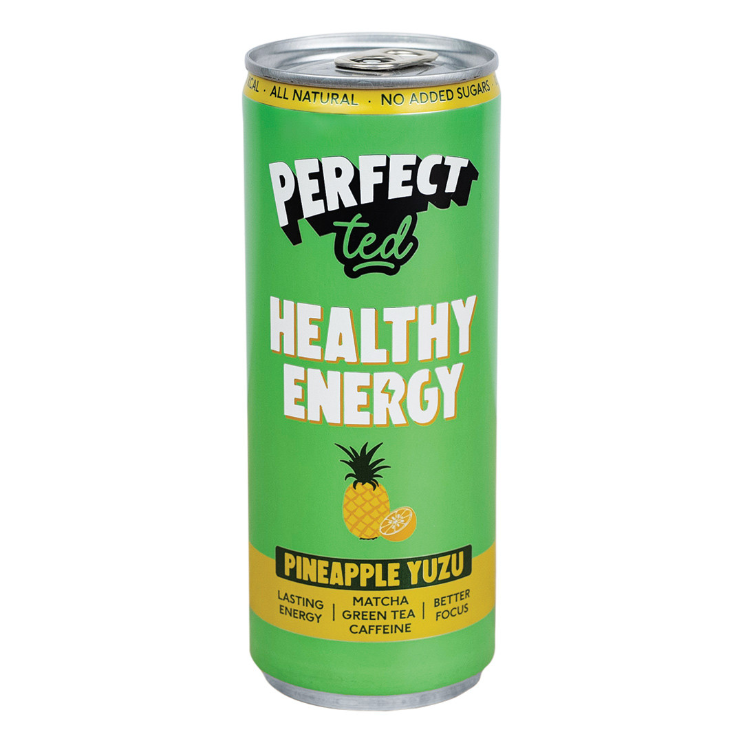 Healthy Matcha Energy Drink ananas a yuzu 250ml