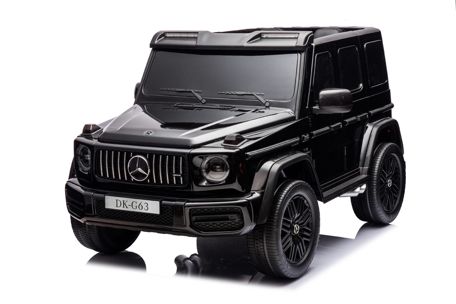 Mamido Mamido Elektrické autíčko Mercedes G63 AMG 2x24V 4x200W XXL černé