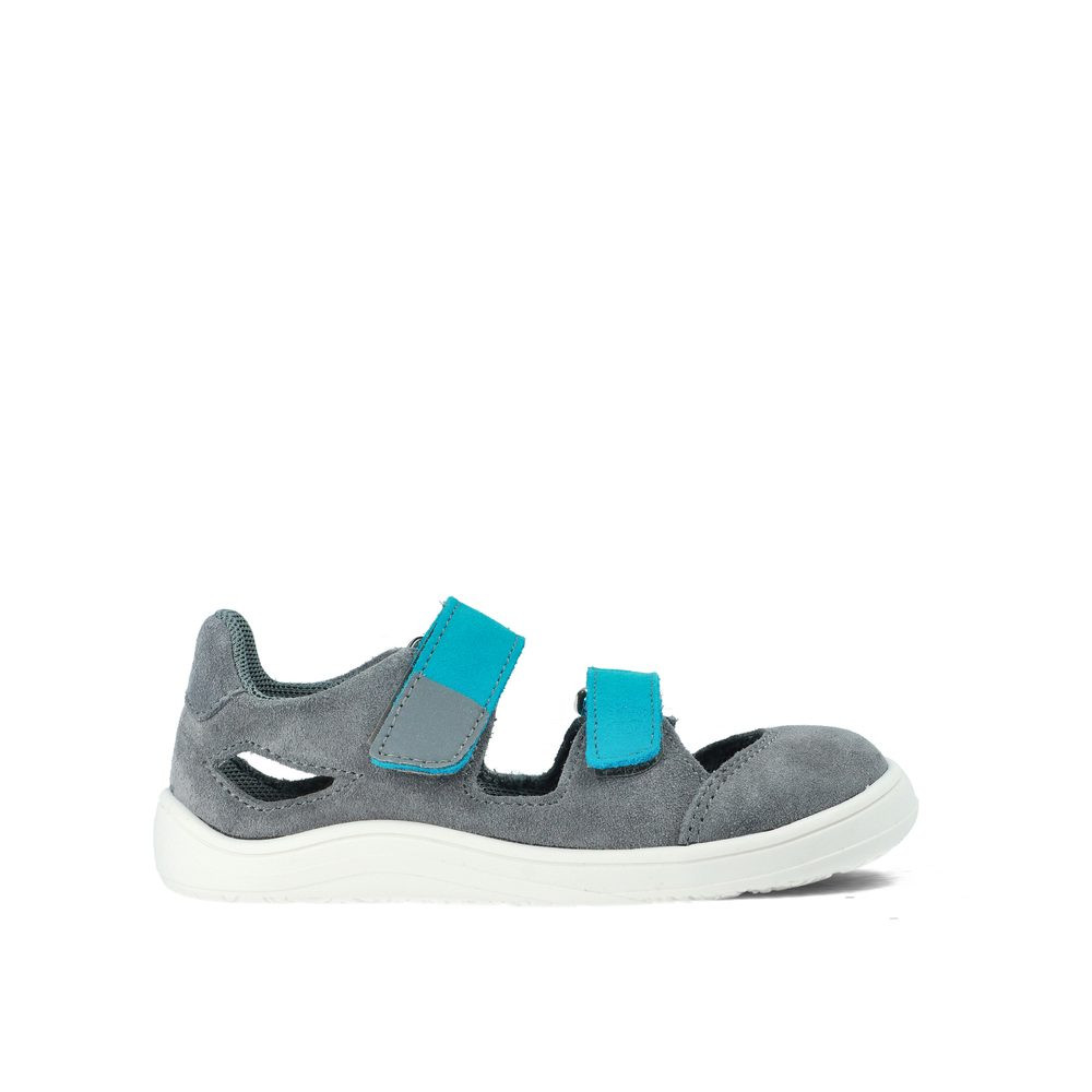 BABY BARE SANDÁLKY FEBO JOY Grey Tyrkys | Dětské barefoot sandály - 22