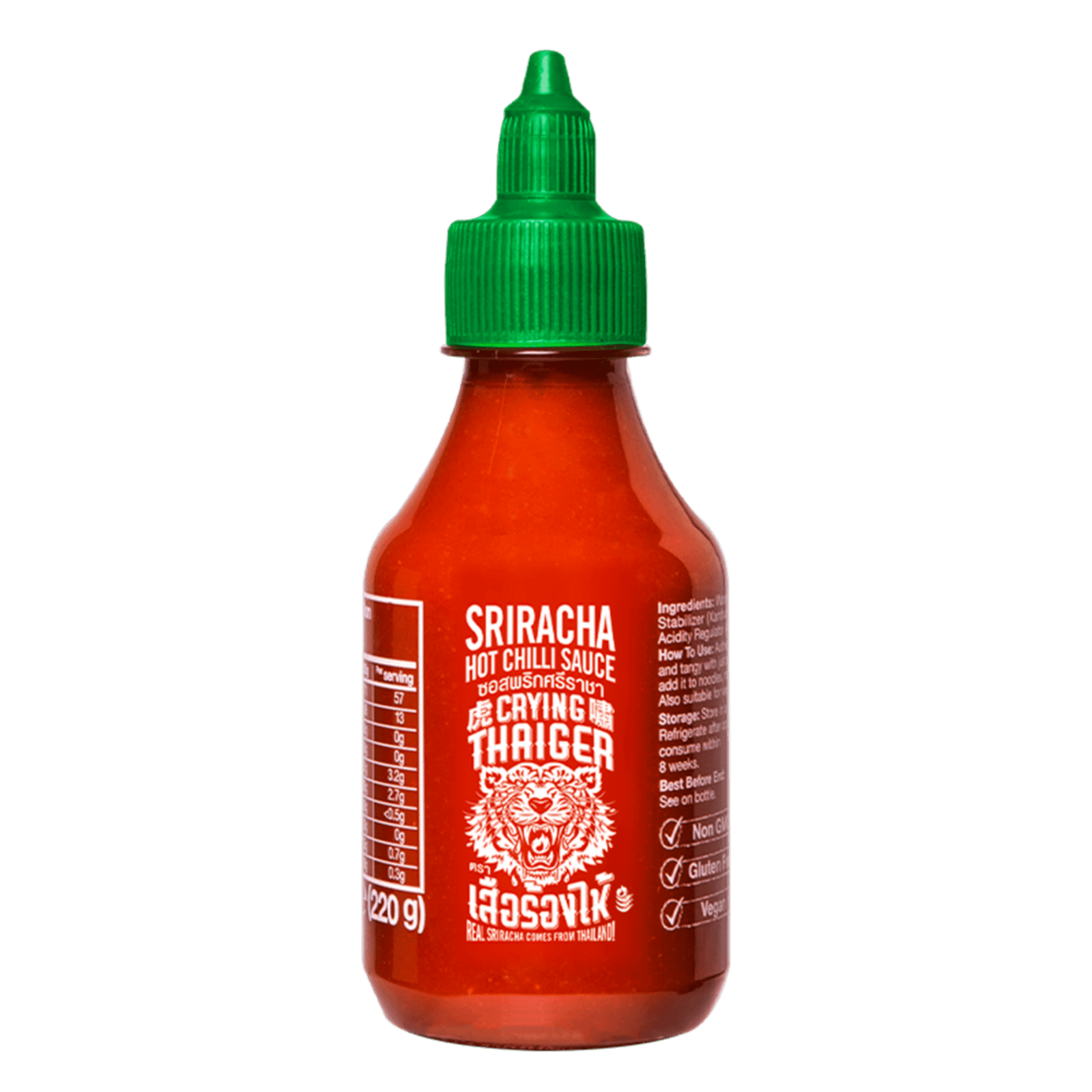 Crying Thaiger Sriracha chilli omáčka 200 ml