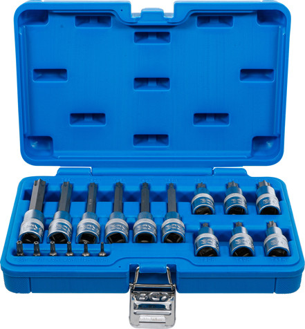 BGS technic Zástrčné hlavice TORX s otvorem 1/4