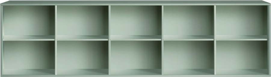 Světle zelená závěsná knihovna 220x61 cm Mistral – Hammel Furniture