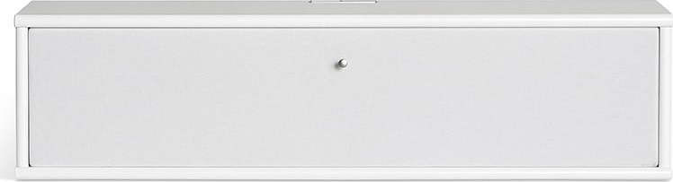 Bílý TV stolek 89x22 cm Mistral – Hammel Furniture