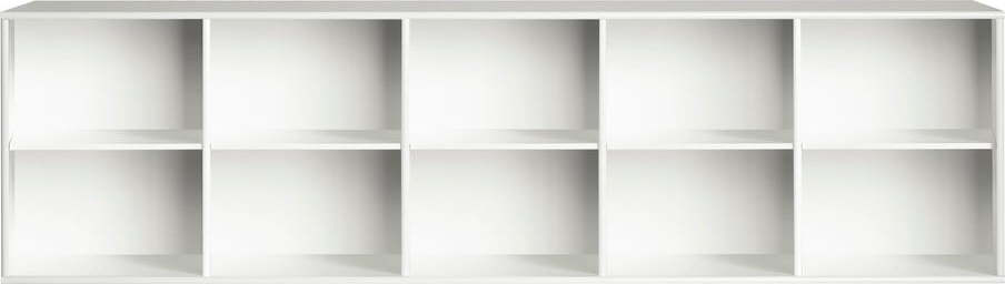 Bílá závěsná knihovna 220x61 cm Mistral – Hammel Furniture