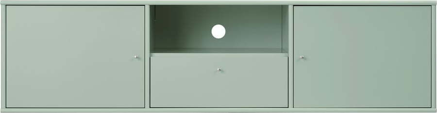 Světle zelený TV stolek 161x42 cm Mistral – Hammel Furniture