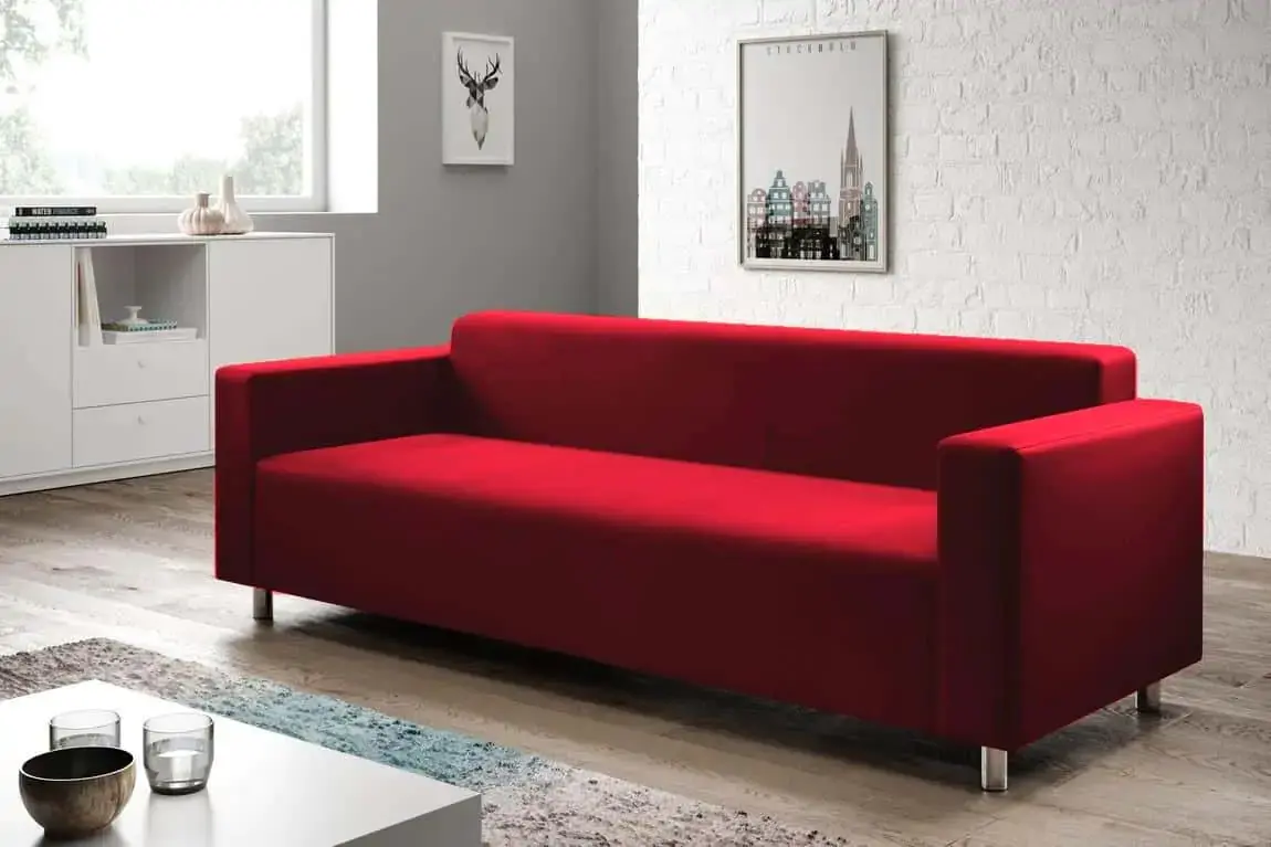 Casarredo Pohovka - trojsedák HALLE ekokůže Cayene 1117