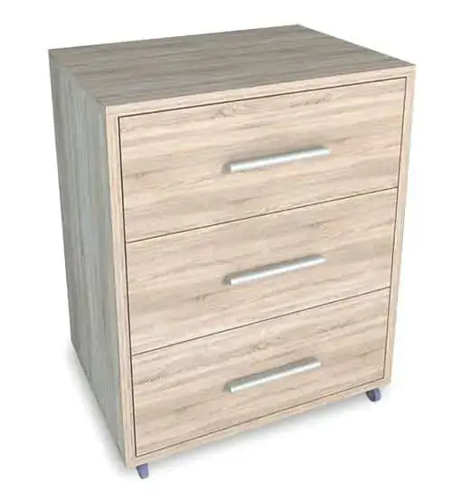 Casarredo Zásuvkový kontejner OFFICE II dub sonoma