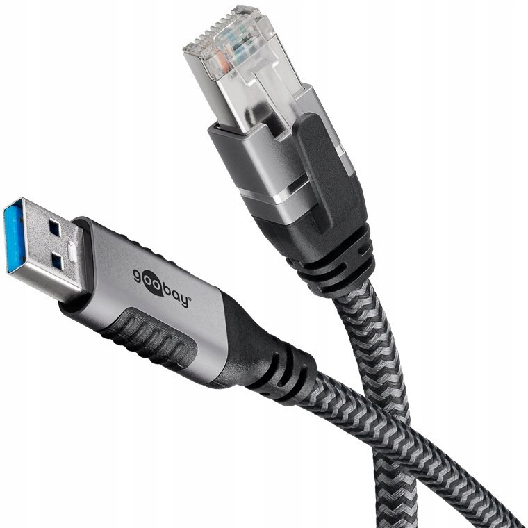 Kabel ethernetový adaptér kat.6 Ftp Usb 3.0 (typ A) na RJ45 (8P8C), 15 m