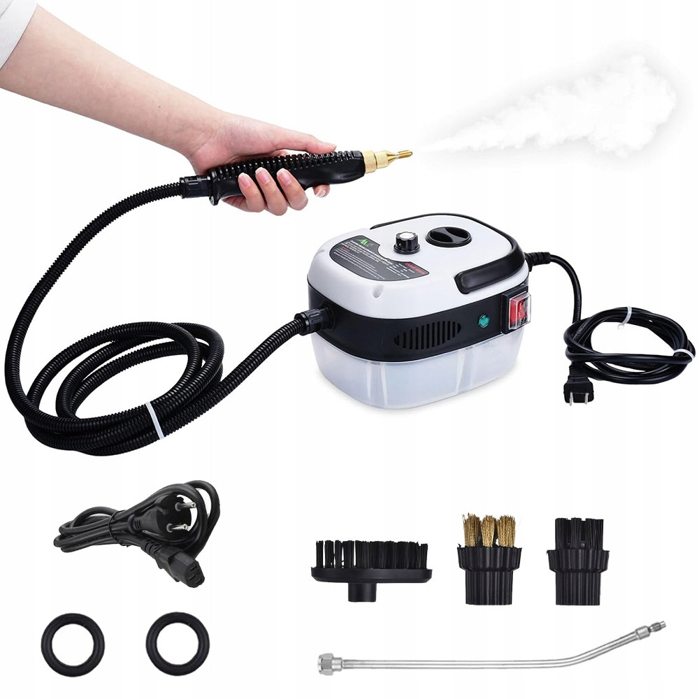 Parní Čistič Čistič oken Steamer Napařovač 2500 W 3 hlavice kartáčku