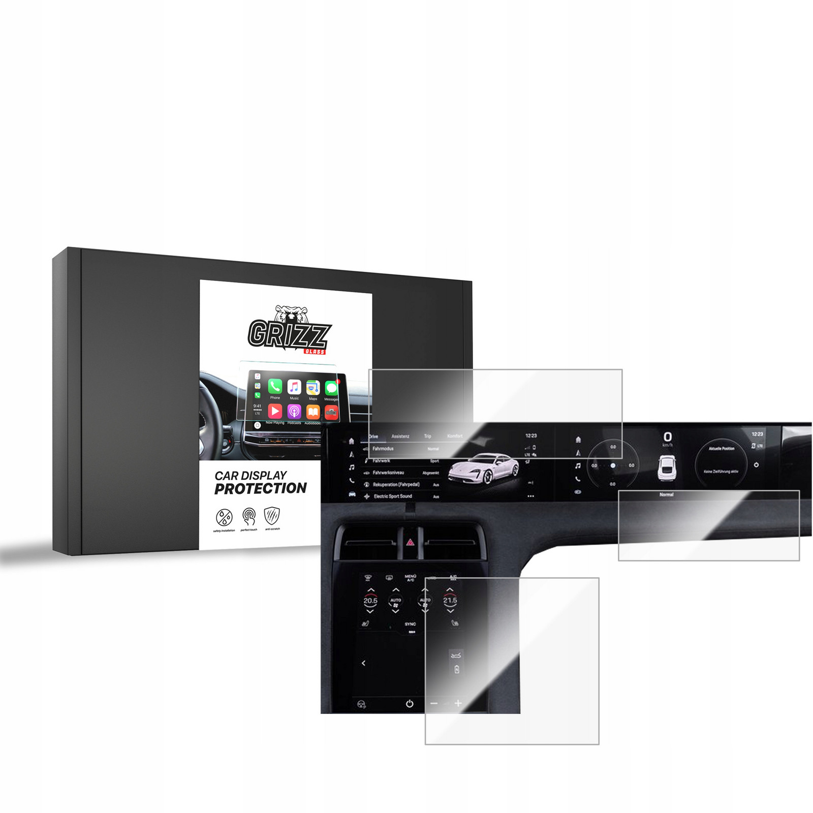 3v1 Keramická fólie pro Porsche Taycan (2024)