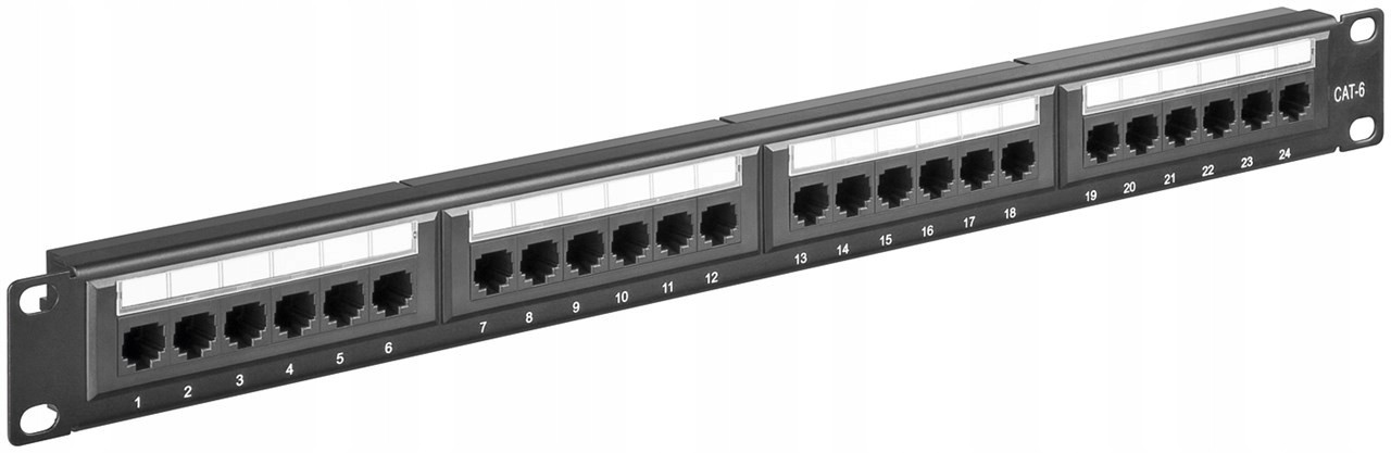 Patch panel CAT6 Utp 19