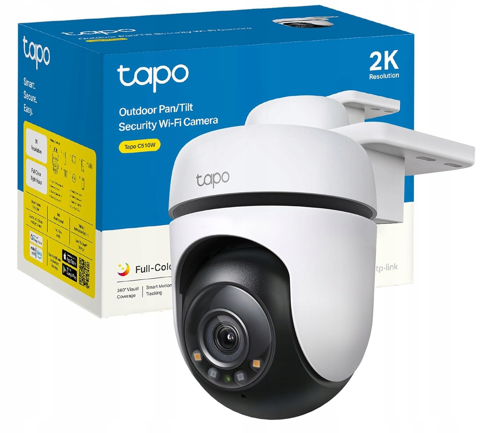 Ip Kamera tp-link> Tapo C510W Wi-fi Venkovní 360 Obousměrné Audio IP65