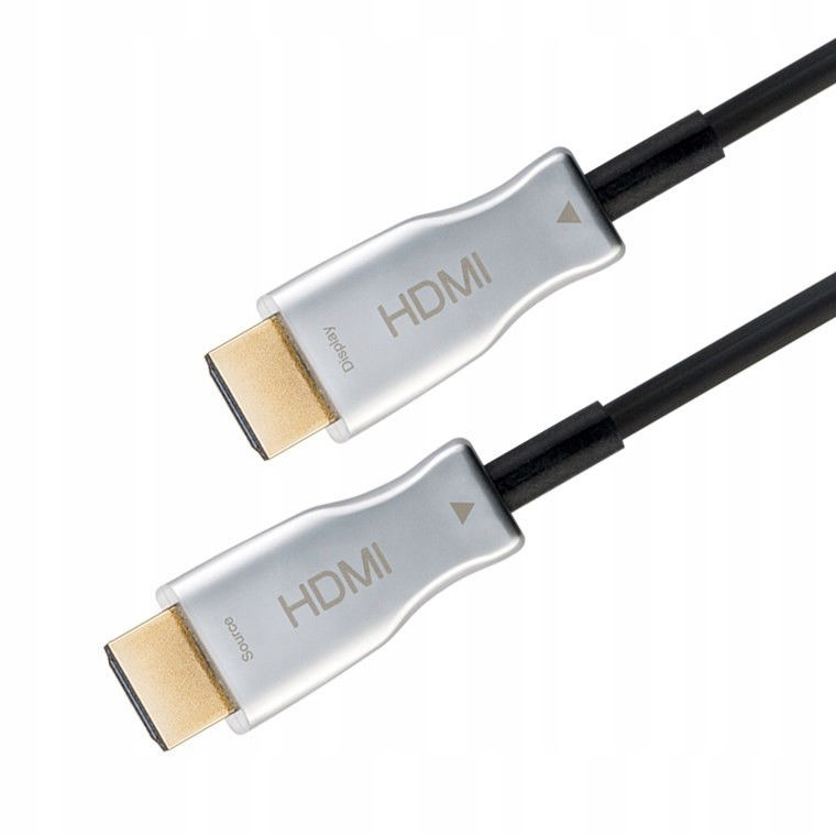 Optický hybridní Hdmi Ethernet kabel Aoc 50 m