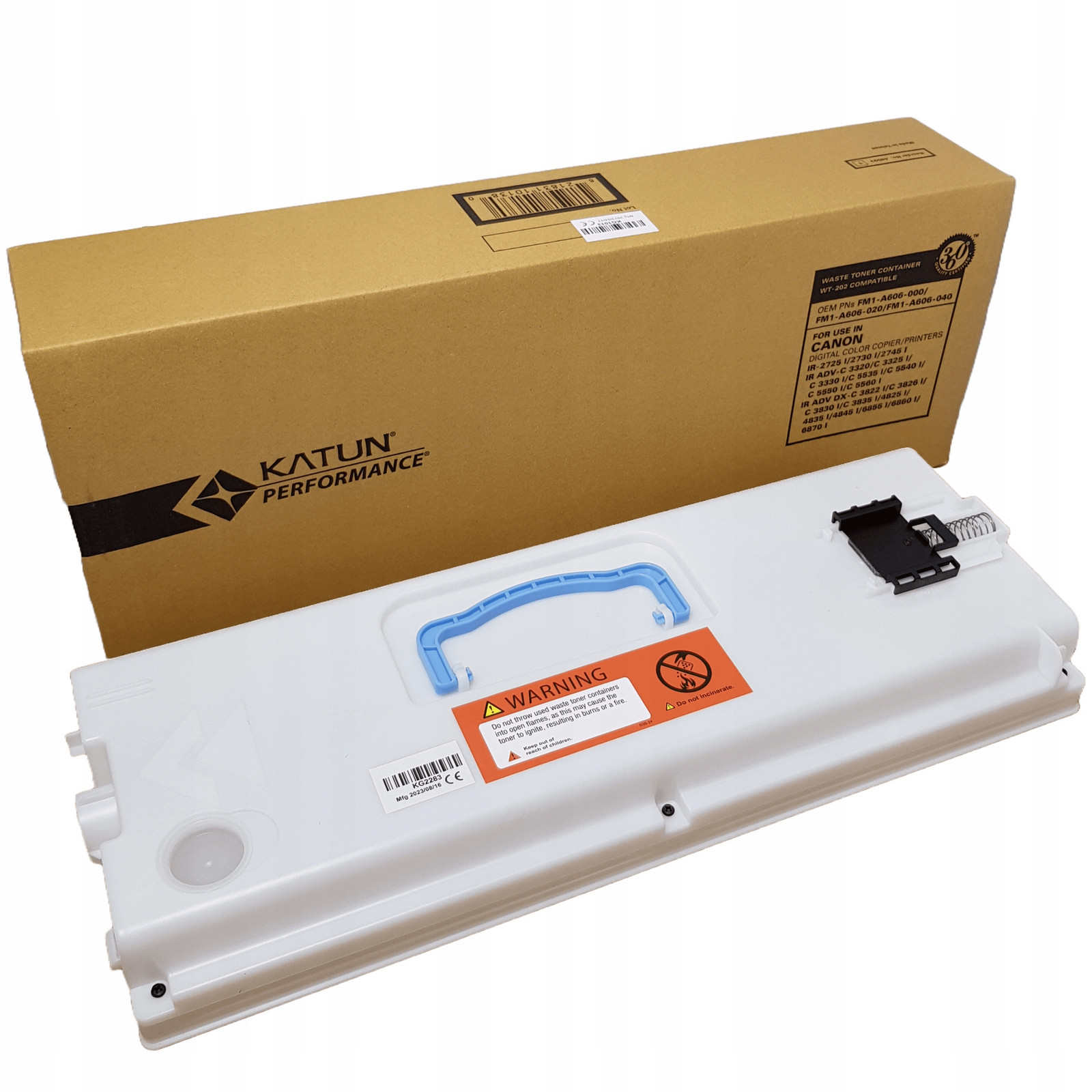 Zásobník pro Canon iR C3120 C3320 C3325 C3530 C5540 C5570 C5850 WT-202 Katun