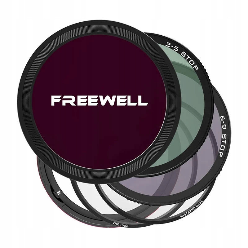 Freewell Sada Magnetických Vnd Fotografických Filtrů Pro 62MM Fotoaparát