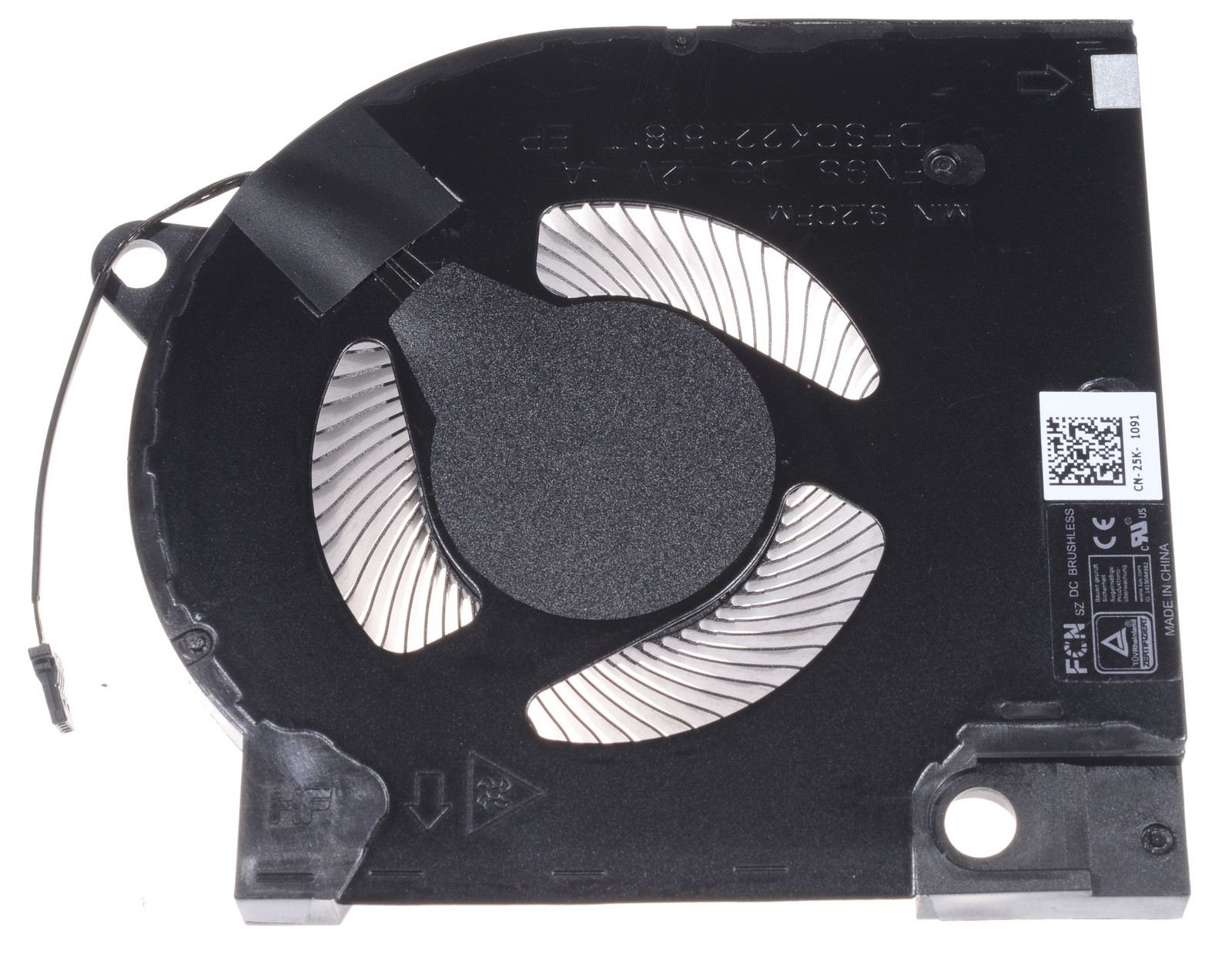 ventilátor FN9S 12V DFSCK22115181T Dell G15 5510 5511 5515 RTX3050