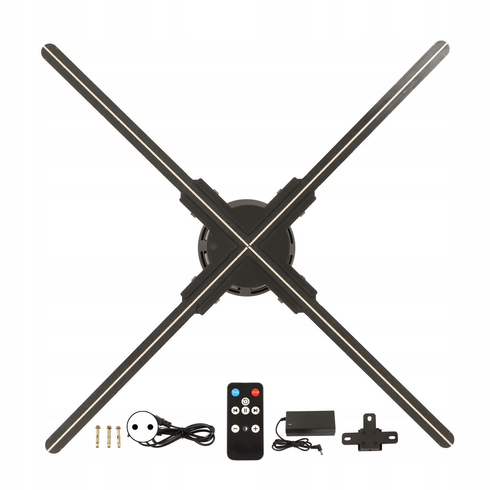 3D Hologramový Projektor 520X520MM 624LED Wifi 2K Hd 520X520MM