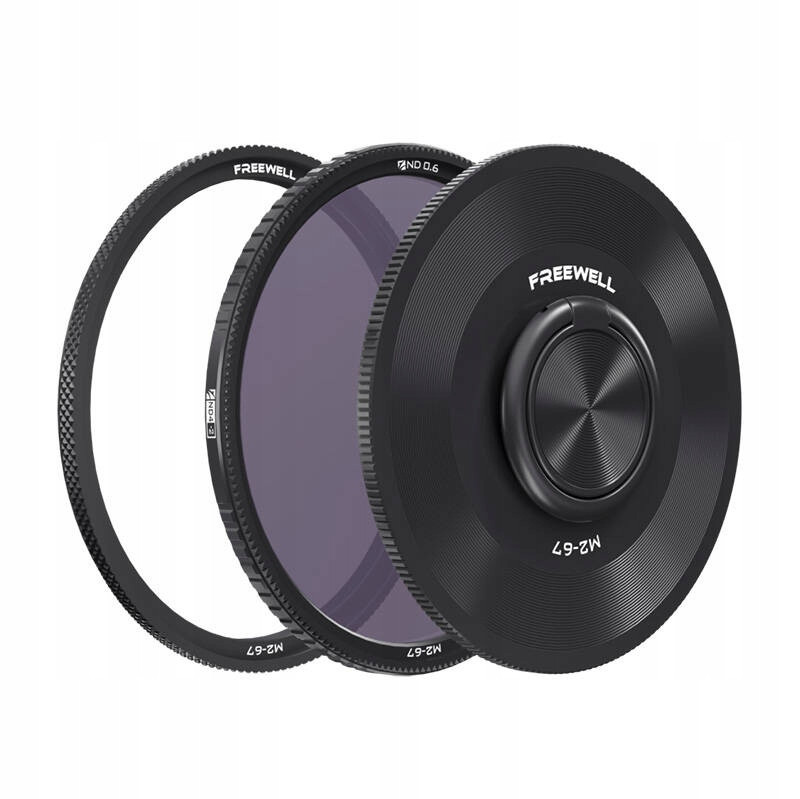 Freewell Série M2 Fotografický Filtr Šedý ND4 67MM Pro Objektiv Fotoaparátu